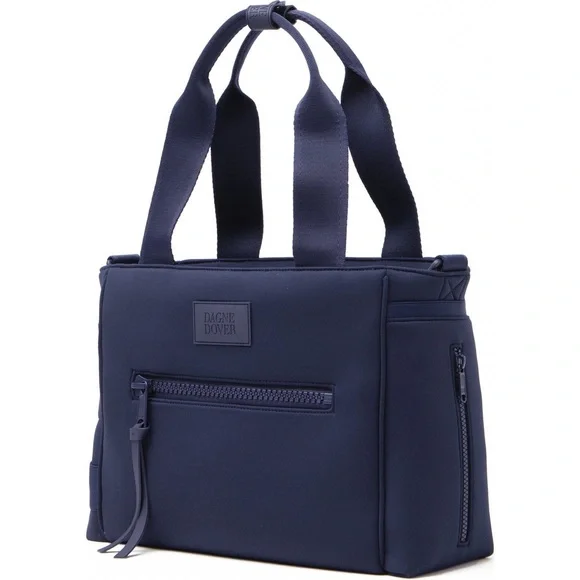 Dagne Dover Wade Navy Diaper Tote Bag with Shoulder Strap - Picture 5 of 7